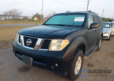 2005 Nissan Pathfinder Se z USA, uszkodzony, nr VIN 5N1AR18U35C711006